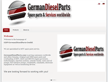 Tablet Screenshot of germandieselparts.com